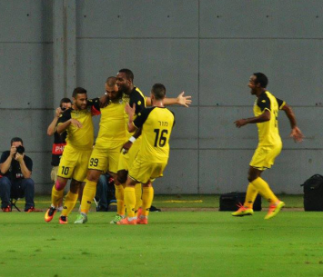 ניצחון נוסף על עכו. שחקני נתניה (אבי רביבו)