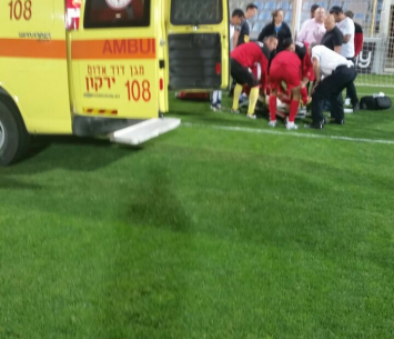 הפינוי לבית החולים