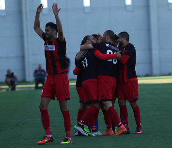 אחד מהמצטיינים של המשחק. רן בן שמעון (עודד חסין)