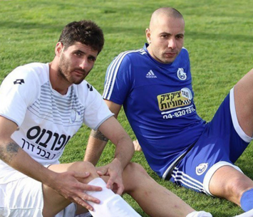 מאור סיסו (מימין) ושלום עקיבא