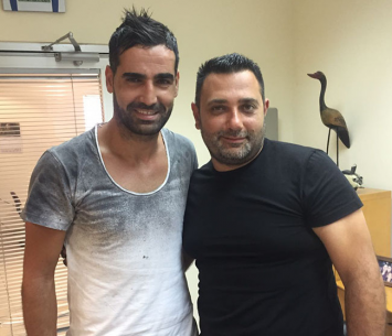 החתמה משמעותית להכוח. חדד במעמד החתימה