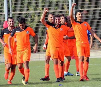 ישיגו ניצחון תשיעי רצוף? שחקני נס ציונה (לירן דורף)