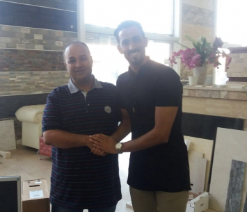 בן שמעון במעמד החתימה