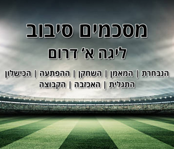 סיכום הסיבוב ליגה א' דרום