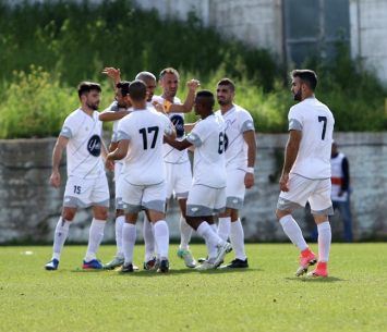 שחקני טבריה חוגגים (עודד חסין)