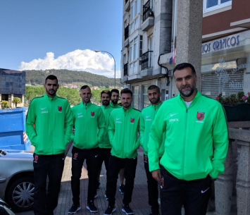 נחתו בספרד. שחקני פלפלה כפר קאסם