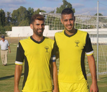 עמראן בריק (משמאל) (מיכה פישנזון)