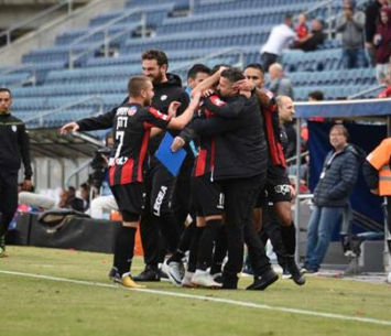 שחקני קטמון חוגגים בטדי (ערוץ הספורט)