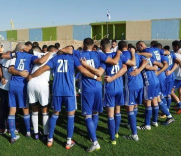 שחקני דימונה בסיום (מ.ס דימונה פייסבוק)
