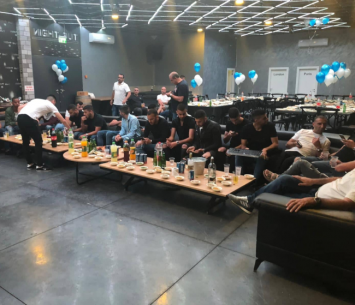 שחקני בית שאן באירוע (שראל אוזלאי)