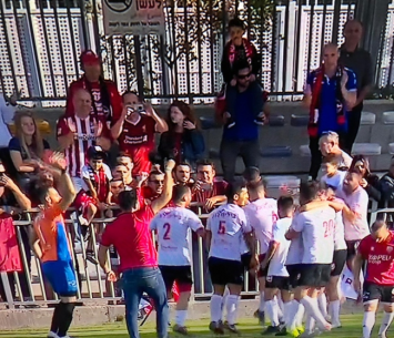 שחקני רובי שפירא. ממתינים לבאקה (ערוץ הספורט)