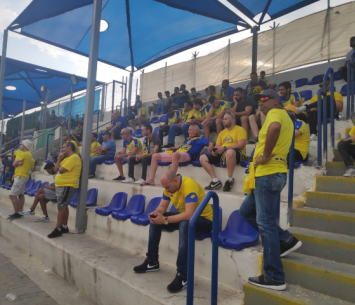 אוהדי קבוצה זועמים ומאוכזבים (אביחי דלאל)