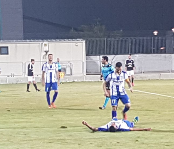 אבינו וכהן חוגגים את השער השני (ניסים קמחי)