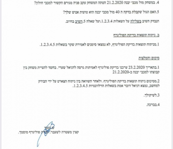 הבדיקה של שערי