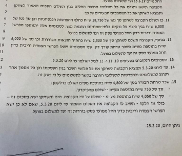 פסק בורר של החלוץ