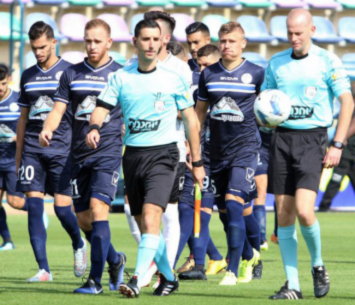 רוצים לחזור לאימונים. שחקני עפולה (עודד חסין)