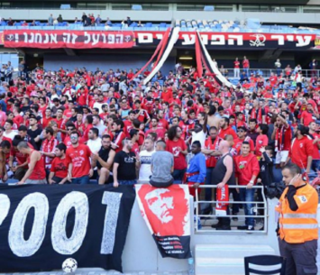 רוצים להתאחד? אוהדי רובי שפירא (צילום: ארנון לוי)