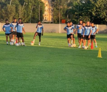 חזרו לאימונים. שחקני אזור