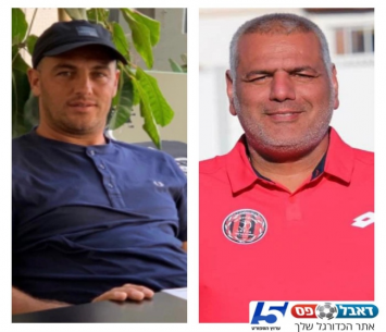 מי ינצח בדרבי? עמיר חי (מימין) ואריק בן אבו (משמאל) 