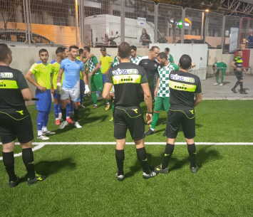 פתיחת במשחק בין שמשון להוד השרון (שלומי והבה)