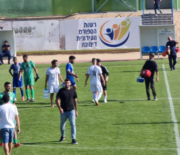 שחקני הקבוצות בסיום (דן בונבידה)