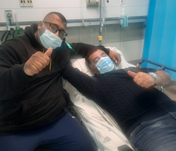 זועבי בבית החולים 