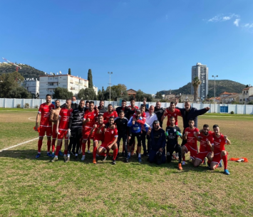 הישג ענק. שחקני בני מוסמוס (צילום המועדון)