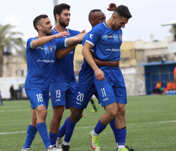 שחקני שמשון חוגגים (מוחמד סרסור)