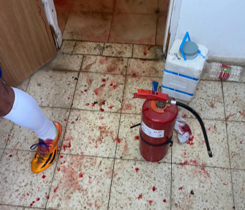 חדר ההלבשה של באקה אל גרבייה (דף הפייסבוק באקה אל גרבייה)