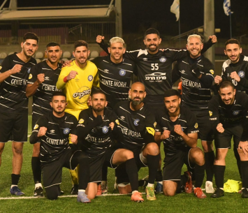 הישג אדיר. שחקני קריית ים (אבי רביבו)