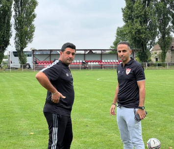 הצוות המוביל במחנה. עבד טיטי ואמיר כהן (מועדון ספורט טירה)