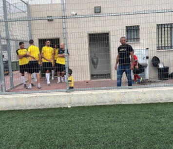 כנראה שהפעם זה סוף פסוק. שחקני ריינה לפני המשחק שבוטל מול בית