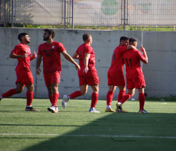 ניצחון גדול. שחקני הפועל הרצליה