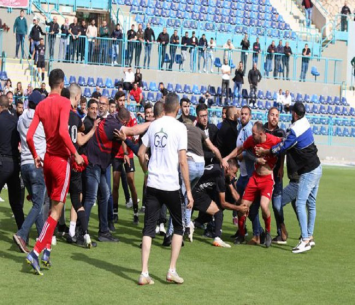 אקורד סיום אלים ומכוער. התקרית בסיום המשחק (דאפר מאחמיד)