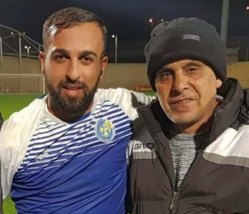 מותו הכה בתדהמה. אליהו תורג'מן (מימין) לצידו של חיים בן דוד