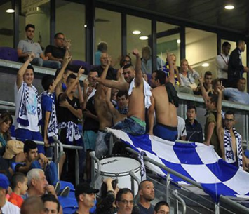 סיבה טובה להגיע ליציעים. אוהדי עכו (ערוץ הספורט)