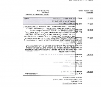 פסק הדין של בית המשפט המחוזי