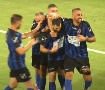 שחקני אשקלון חוגגים