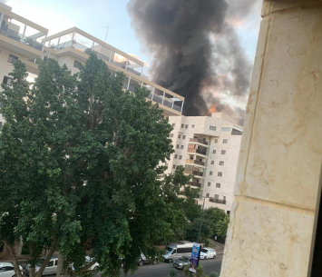 נפילה באשקלון