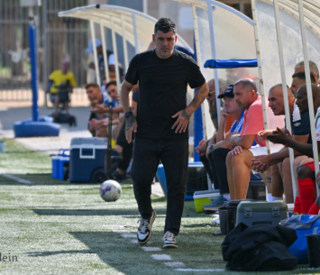 עם הפנים למשחק נגד דימונה. רביבו (ירון קליין)