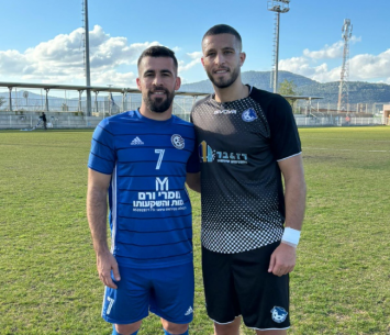 שחקני הקבוצות בסיום (דוניא גנטוס)