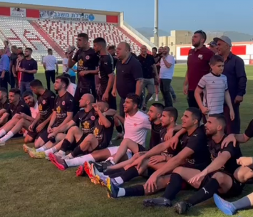 שחקני עראבה בסיום