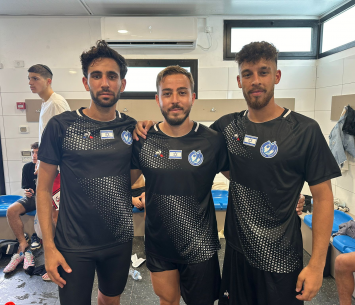 שלושת המצטיינים של מודיעין. יואב צור, עמראן אלקרינאווי וליאל ביטון