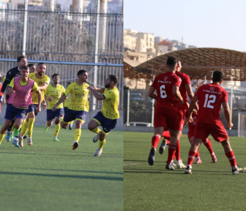 שחקני שתי הקבוצות