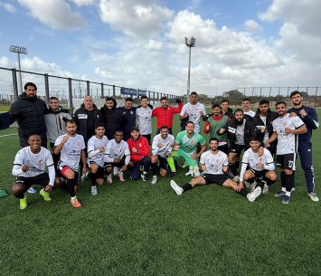 ניצחון ענק. שחקני מגדל העמק