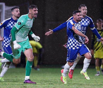 משה גולן בחגיגות שער השיוויון (מאור אלקסלסי, ערוץ הספורט)