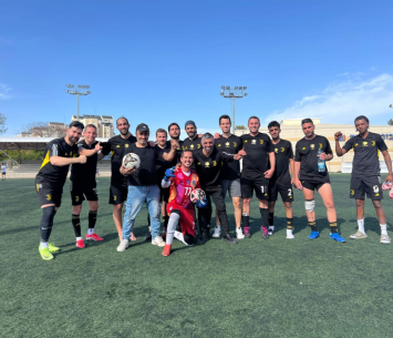 עלו על גל הניצחונות. מכבי פרדס כץ (באדיבות המועדון)