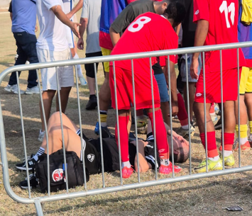 חובש אזור לאחר הפגיעה