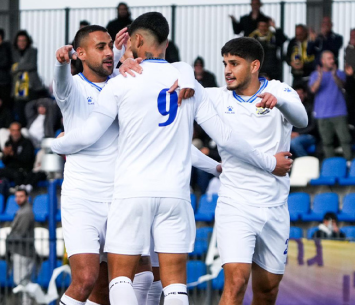 בדרך הבטוחה ללאומית. שחקני קרית גת (באדיבות המועדון)