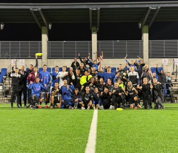 שמחה גדולה בסיום. שחקני טירה